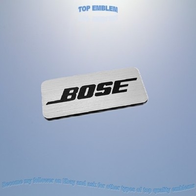 BOSE Emblem Badge Ersatz Audio Logo Aufkleber Sticker Aufkleber Plate Plakette