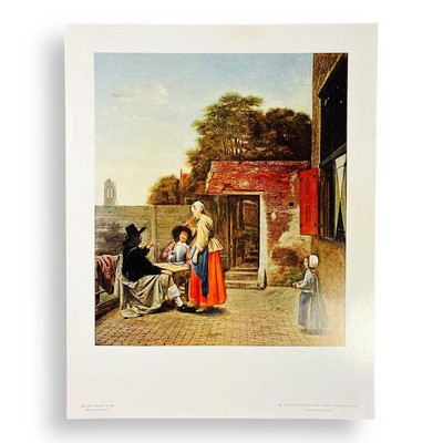 A Dutch Courtyard Art Print De Hooch National Gallery of Art Washington DC