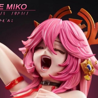 IU Studio Genshin Impact Yae Miko 1/6 Resin Statue In Stock Cast Off