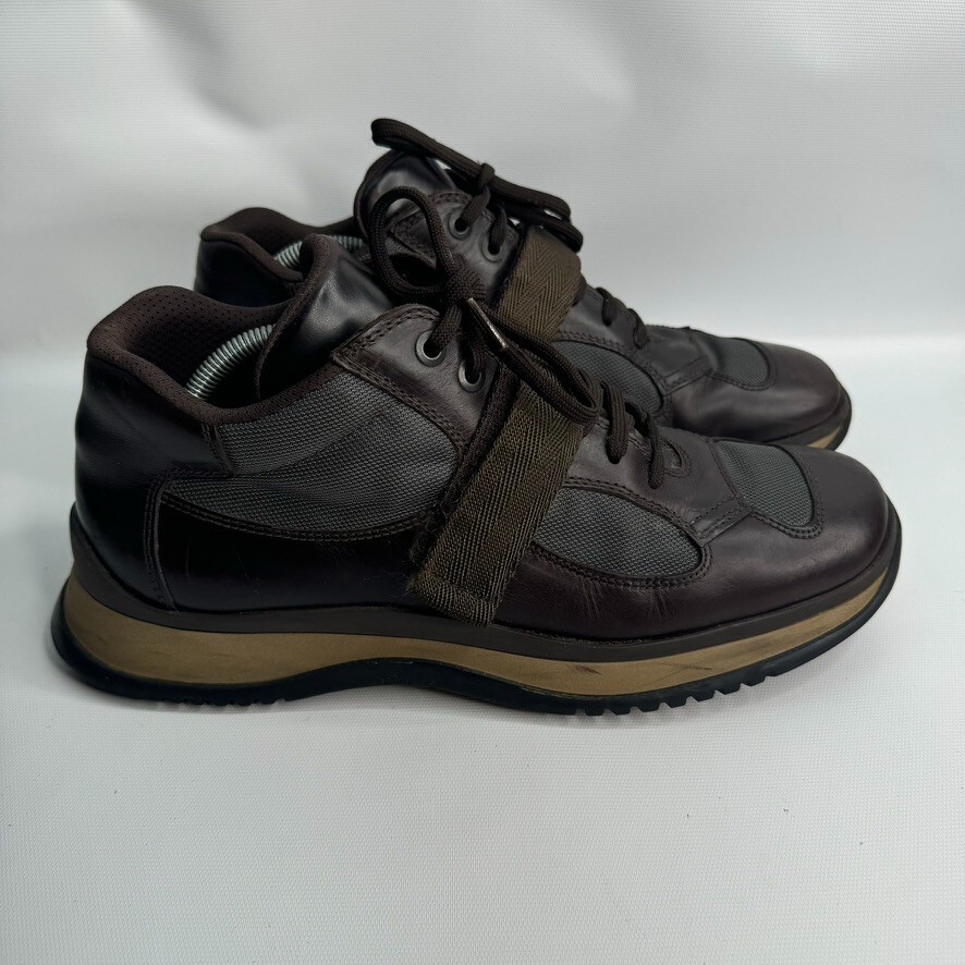 Prada Sport 90S Hiking American Cup Leather Boots Vintage