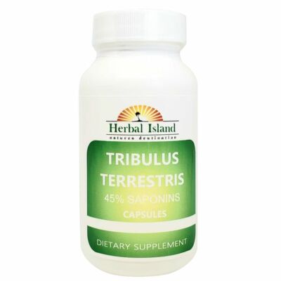 Tribulus Terrestris L Fruit - 120 Capsules 500mg Each - 45% Saponins