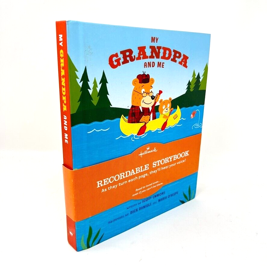 Hallmark Recordable Storybook My Grandpa and Me Book TESTED Ready for Your Voice