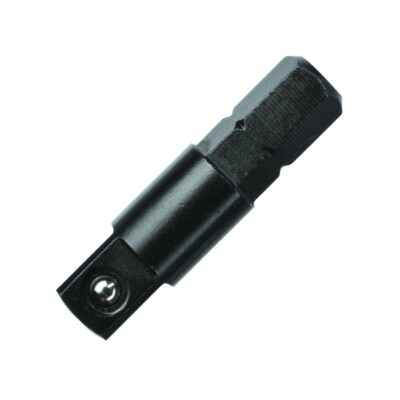 Felo 1/4'' Hex Bit Socket Adapter Impact Ready Hex to 1/4'' Square Drive
