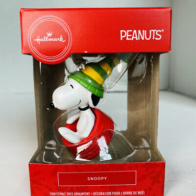 Christmas Ornament Snoopy In Food Bowl Peanuts 2020 Hallmark 