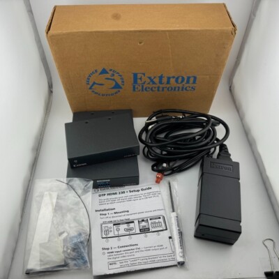 Extron DTP HDMI 230 Set Tx/Rx with 1 Power Supply