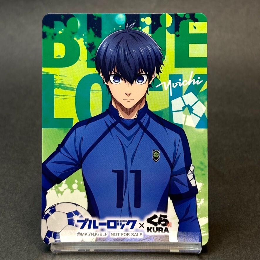 Yoichi Isagi & Rin Itoshi Limited Trading Card Blue Lock