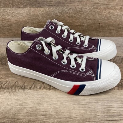 Pro-Keds Royal Lo Canvas Burgundy Wine OG Shoes Unisex Retro Mens 7 Womens 9 NEW