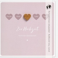 Hochzeit - Moments Collection - Glückwunschkarte im Format 15 x 15 cm