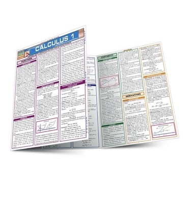 QuickStudy | Calculus 1 Laminated Study  Guide | World's #1 Academic Outline!