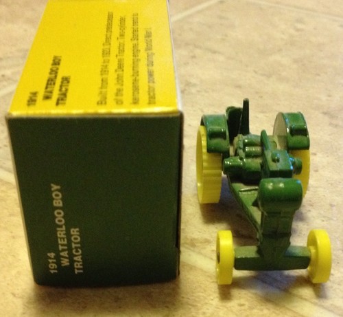 Miniature Ertl 1/64 Scale 1914 John Deere Waterloo Boy Tractor in Box - No. 562