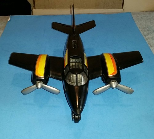 1979 Tonka Hand Commander Black Plane Airplane