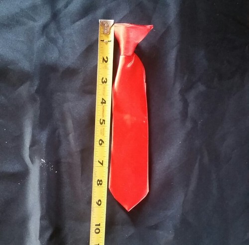 toddler tie, red clip on tie, youth Red Church attire, formal