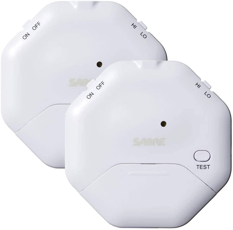 S Wireless Window Glass Break Vibration Detector Alarm White