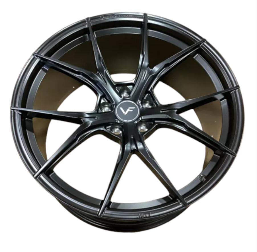 数量1) Vision 锻造YC1263 轮圈21x10.5 32 毫米5x120 黑色- 免费