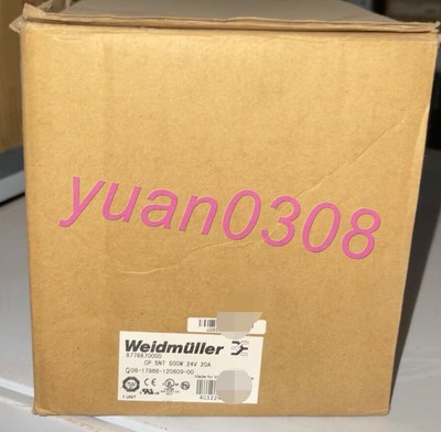 new Weidmuller 8778870000 CP SNT 500W 24V 20A power supply DHL fast delive