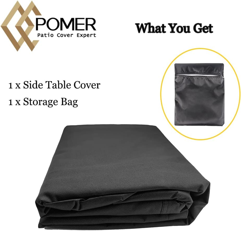 Patio Cooler Bar Table Cover for Keter 7.5-Gal Cool Bar Table, Outdoor round Sid