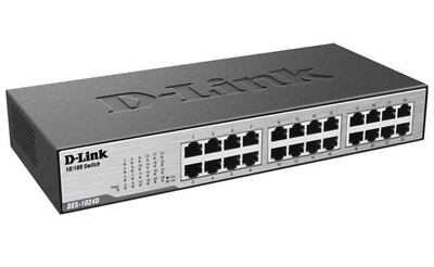 D Link DES-1024D Network Switch 24-Port