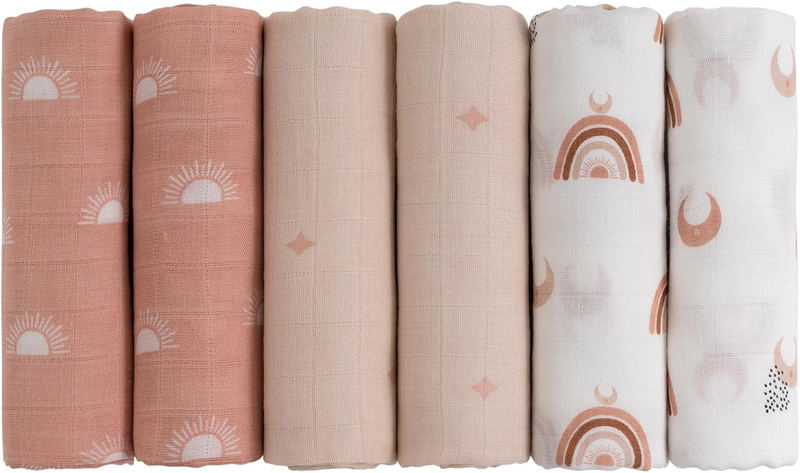 Receiving Blanket Boy Cotton Muslin Swaddle Blankets Girl Newborn Squares Breath