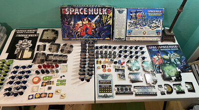 Games Workshop Space Hulk Board Game Lot - 1st & 2nd Edition Games Workshop Space Hulk Board Game Lot - 1st & 2nd Edition