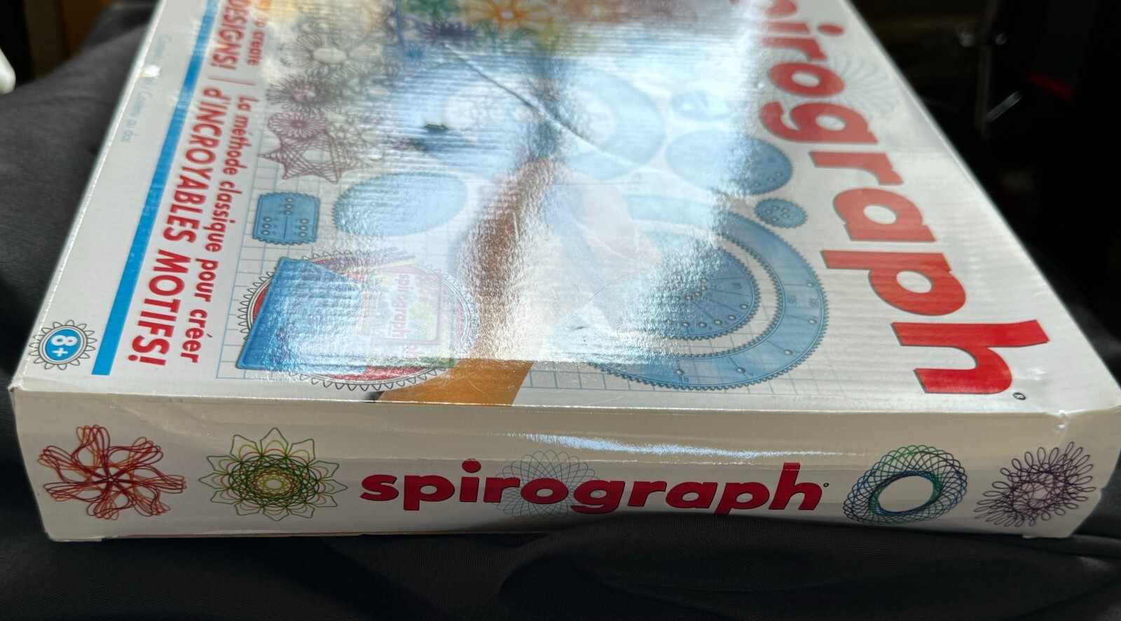 AUHX Set d'Arte spirografo, Strumento di Pittura Artistica per Bambini