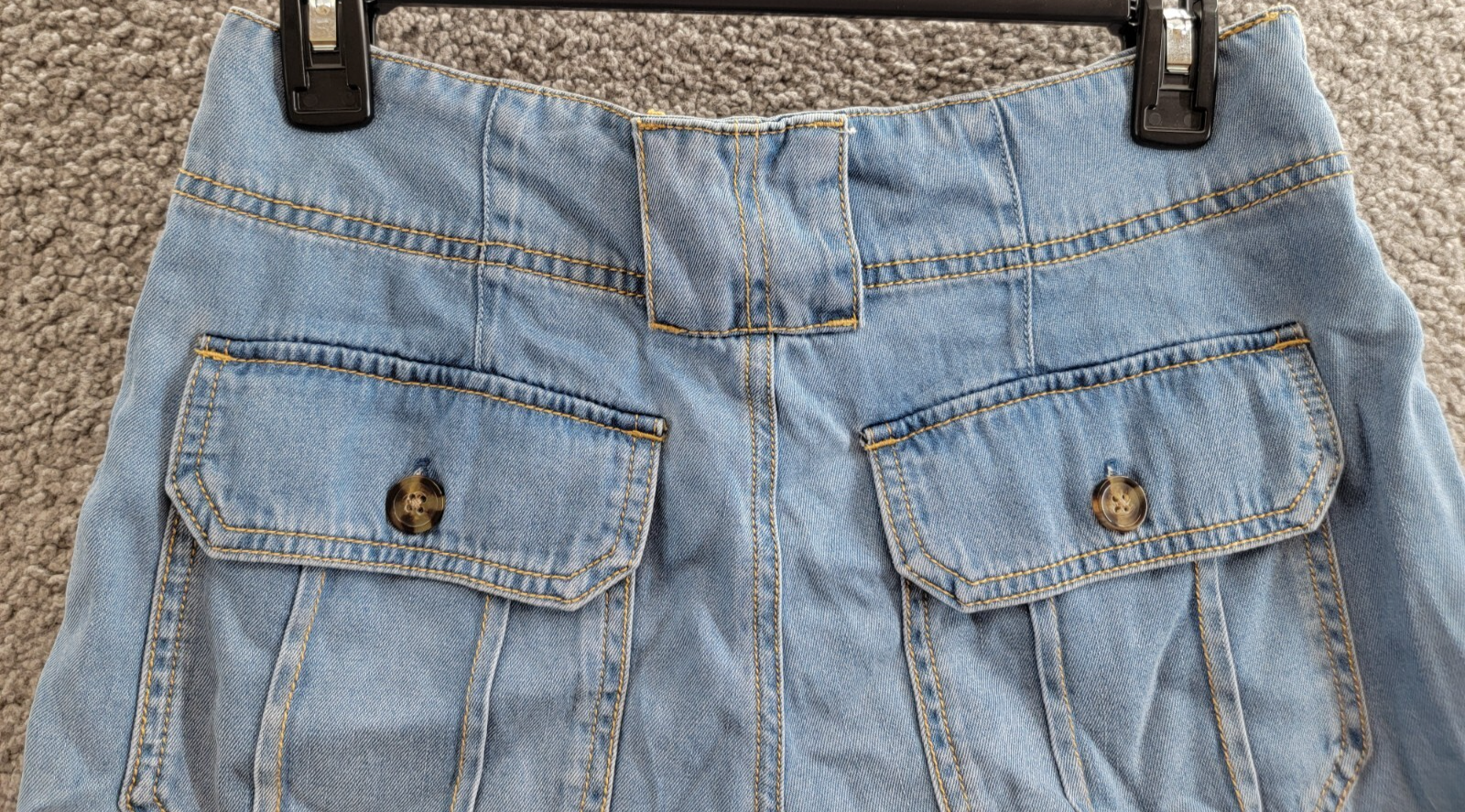 Sanctuary Reissue Shorts Women's XXS Sun Drench Zip Fly With Button Closure~ - Picture 13 of 19