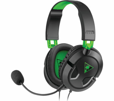Turtle Beach 50X /Green/Blue/Red Gaming Headset - PS4, PS5, Xbox, Switch, PC