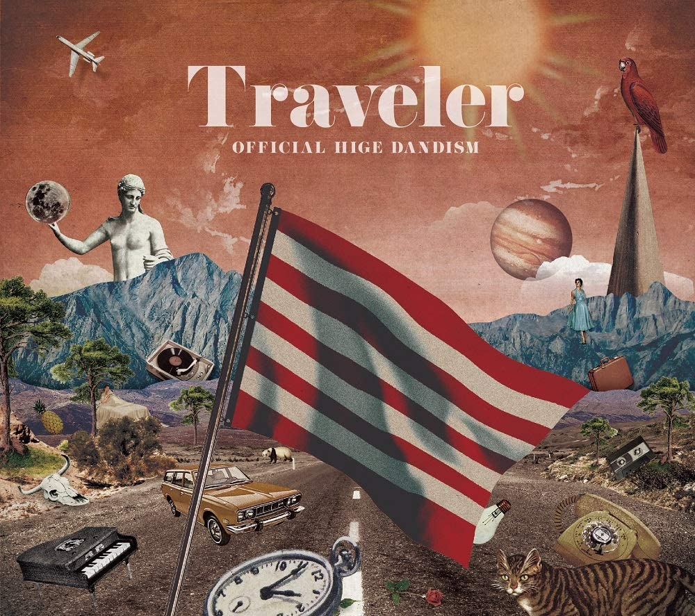 Official HIGE DANdism Traveler First Limited Edition CD+Blu