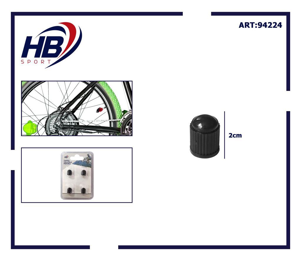 Set 4 Pezzi Tappo Cappuccio Per Valvola Ruote Bici Bicicletta 94224 dfh