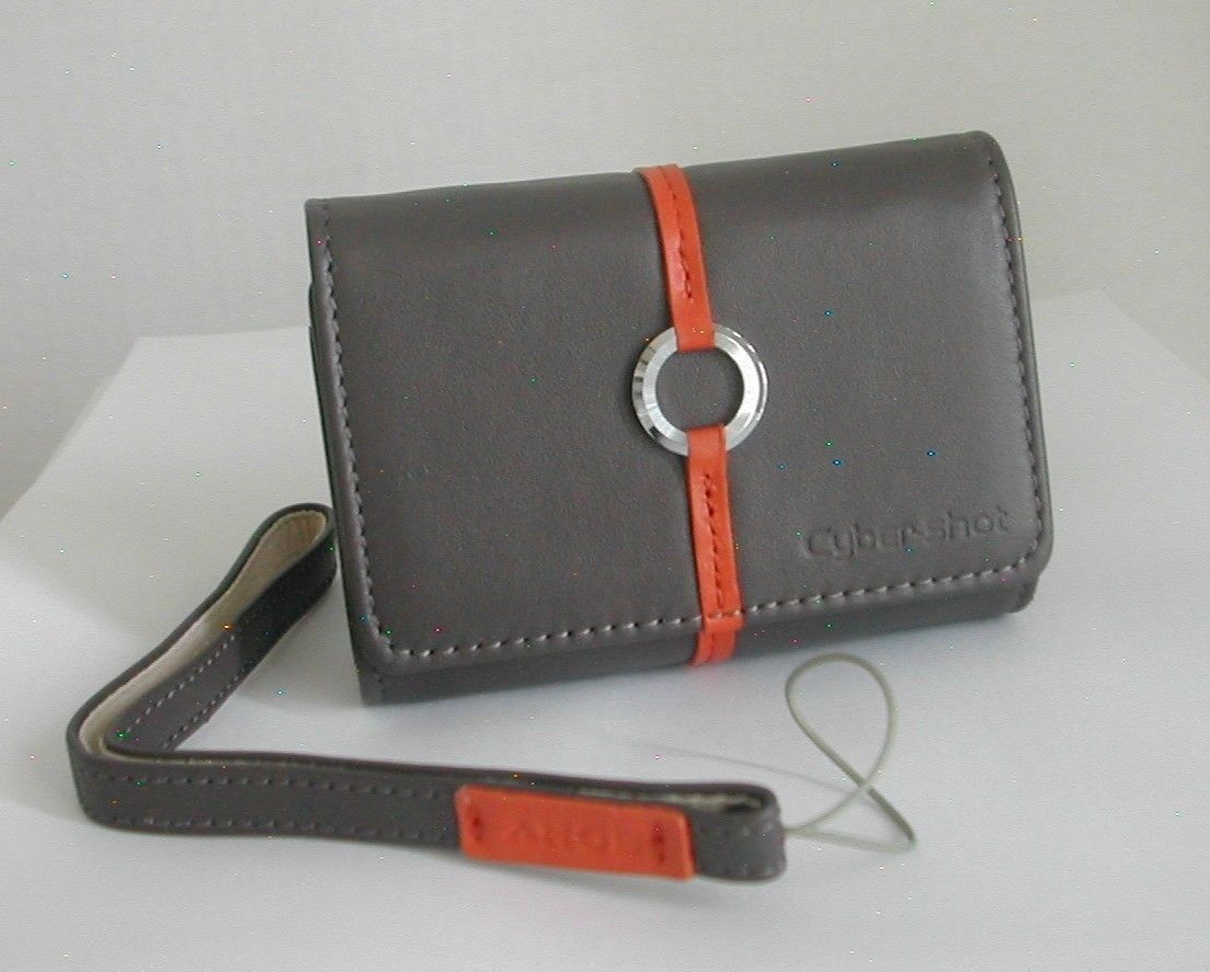 Fundas de cuero sintético con Cinturón para cámaras Sony