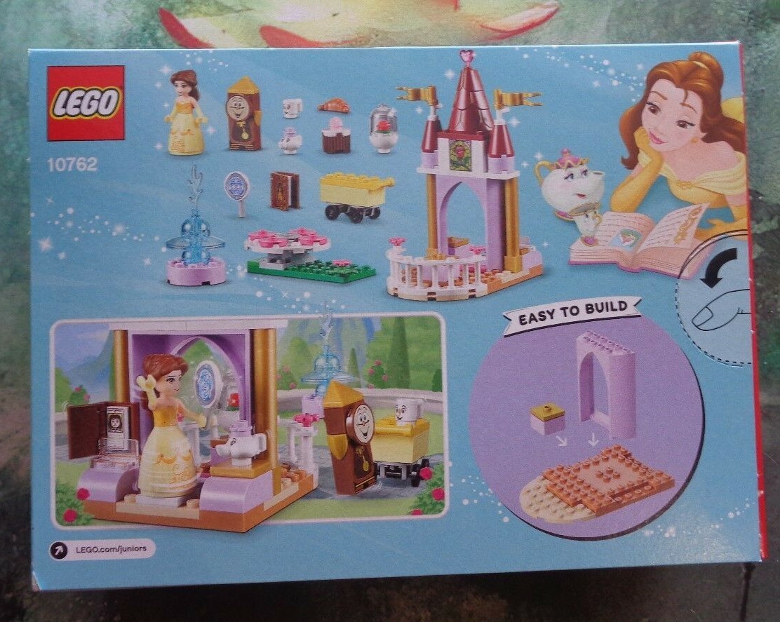 LEGO Juniors 4-7 Years Belle's Story Time 10762 (87 Piece) Disney Princess NEW