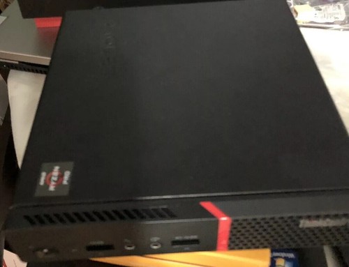 NEW Lenovo ThinkCentre M715q 10VG Tiny Desktop Ryzen5 Pro 2400GE 8GB 256GB W10P