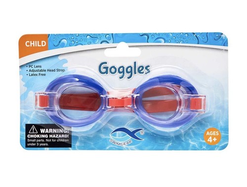 【gopaganezeさん専用】SWIM（セット販売）② Swimgear Swim Goggles - Blue/Red - Adjustable/Latex Free/PC