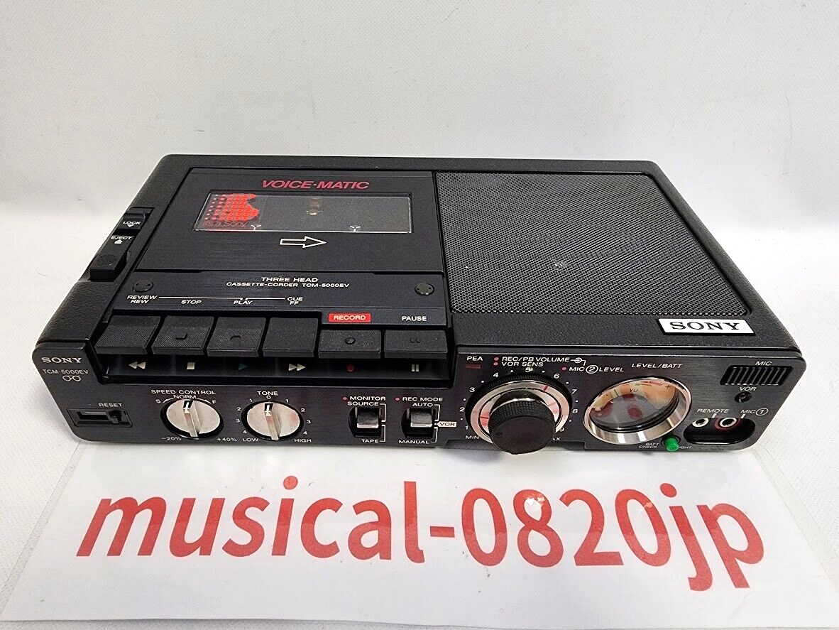 SONY ステレオ カセットプレーヤー 注ジャンク品