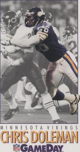 1992 GameDay Chris Doleman #16