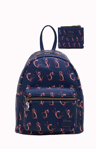 Loungefly Disney Mulan Mushu Mini Backpack And Wallet | eBay