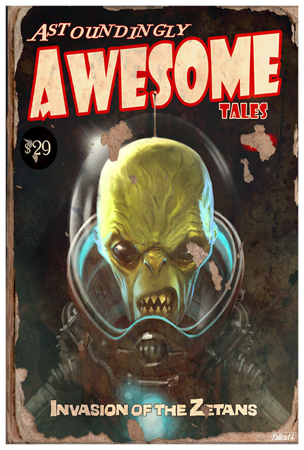 フォールアウト4 Fallout 4 - Astoundingly Awesome Tales - Outpost Zimonja