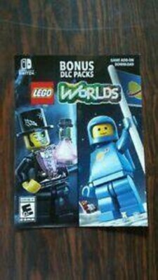 BONUS DLC Packs for LEGO Worlds - Nintendo Switch (NOT A GAME)