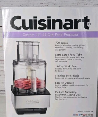 Cuisinart 720 Watt 14-Cup Food Processor Brand New 