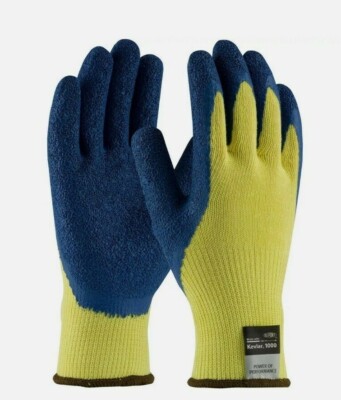 XLG G-Tek CR Latex Coated Cut Resistant Work Gloves