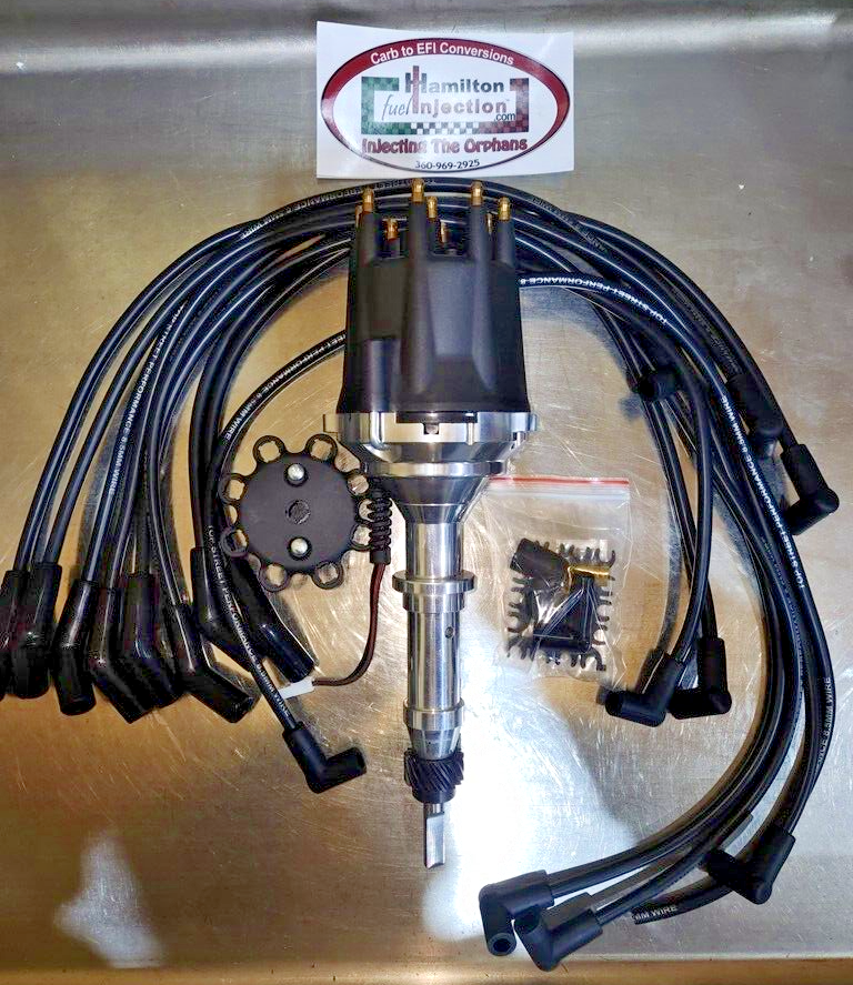 INTERNATIONAL IH carbureted male Distr/Coil/Perf wires 266 304 345 392