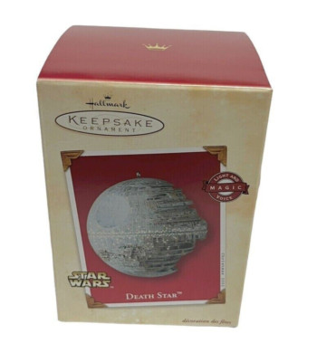Hallmark Keepsake Star Wars Death Star Magic Light Christmas Ornament