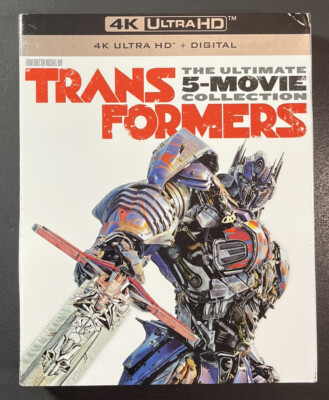 Transformers [ The Ultimate 5-Movie Collection 10-Disc Set ] (4K Ultra HD) NEW