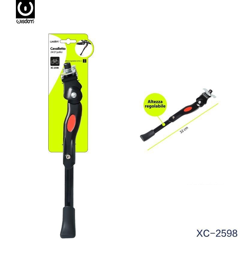 Cavalletto In Metallo Altezza Regolabile Per Bici Bicicletta Xc-2598 wis