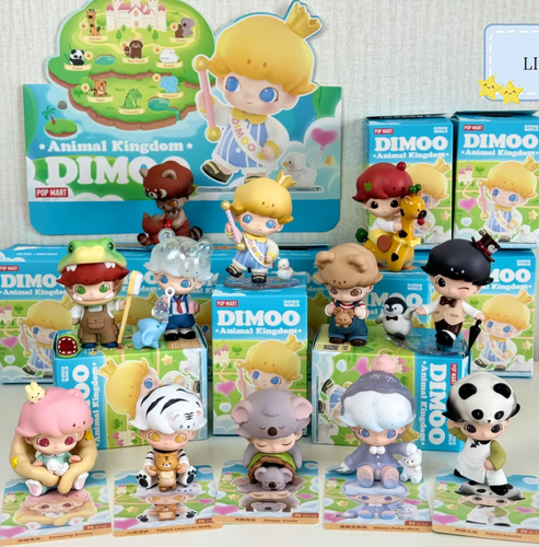 POPMART Dimoo Animal Kingdom Series Blind Box Confirmed Figure HOT