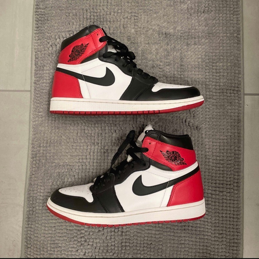 B*M様 Nike Air Jordan 1 High OG Black Toe Air Jordan 1 High OG Black Toe Reimagined - YouTube