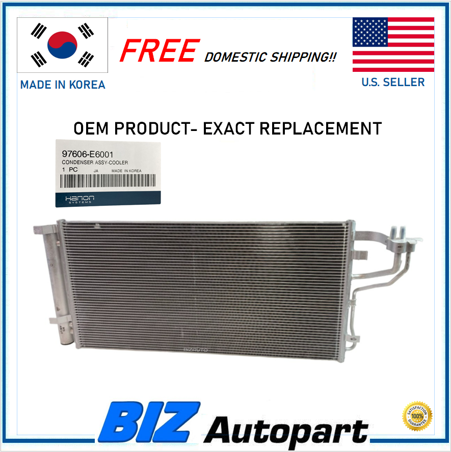 OEM ! A/C CONDENSER FOR 2016-2019 HYUNDAI SONATA # 97606-E6001