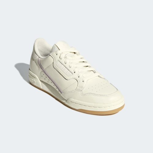 Adidas continental 80 off white orchid tint hotsell