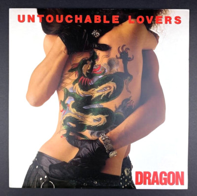 Dragon   Untouchable Lovers JAPAN Press HEAVY METAL vinyl record LP NM M-