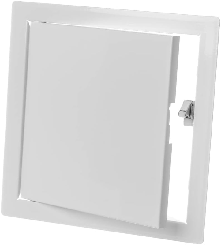 Metal White Access Panel  200mm x 200mm Inspection Door 8" x 8 Inch Vision Hatch