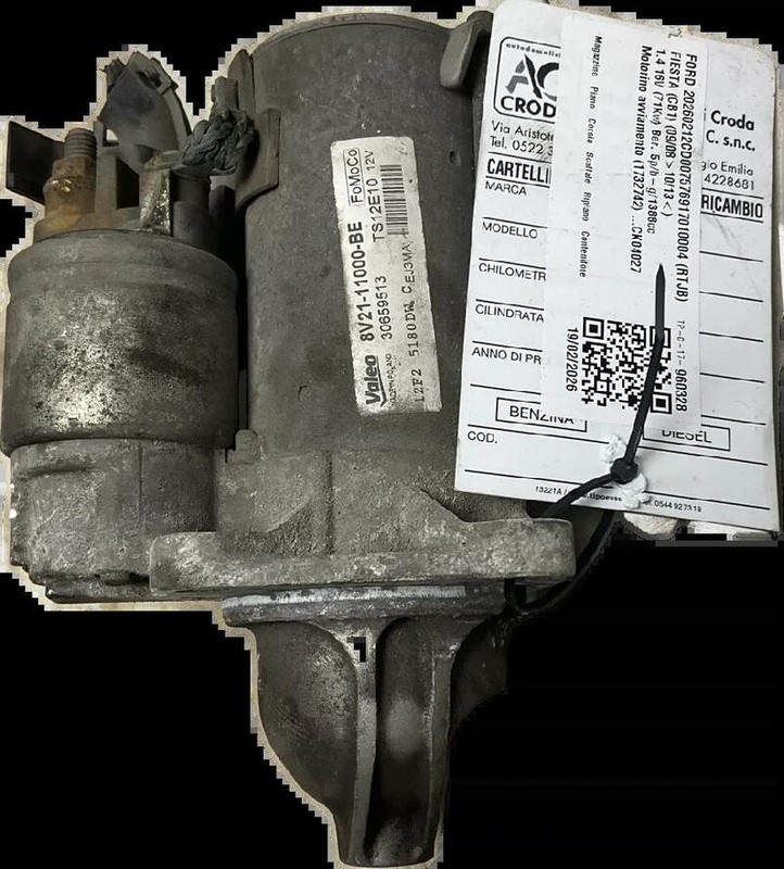 1732742 MOTORINO AVVIAMENTO FORD FIESTA (CB1) (09/08>10/13<) 1.4 16V (71KW) 1996